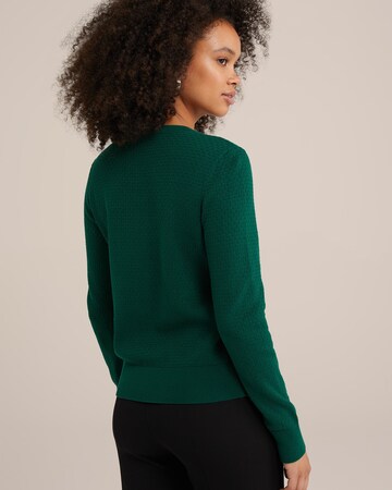WE Fashion Kardigan – zelená