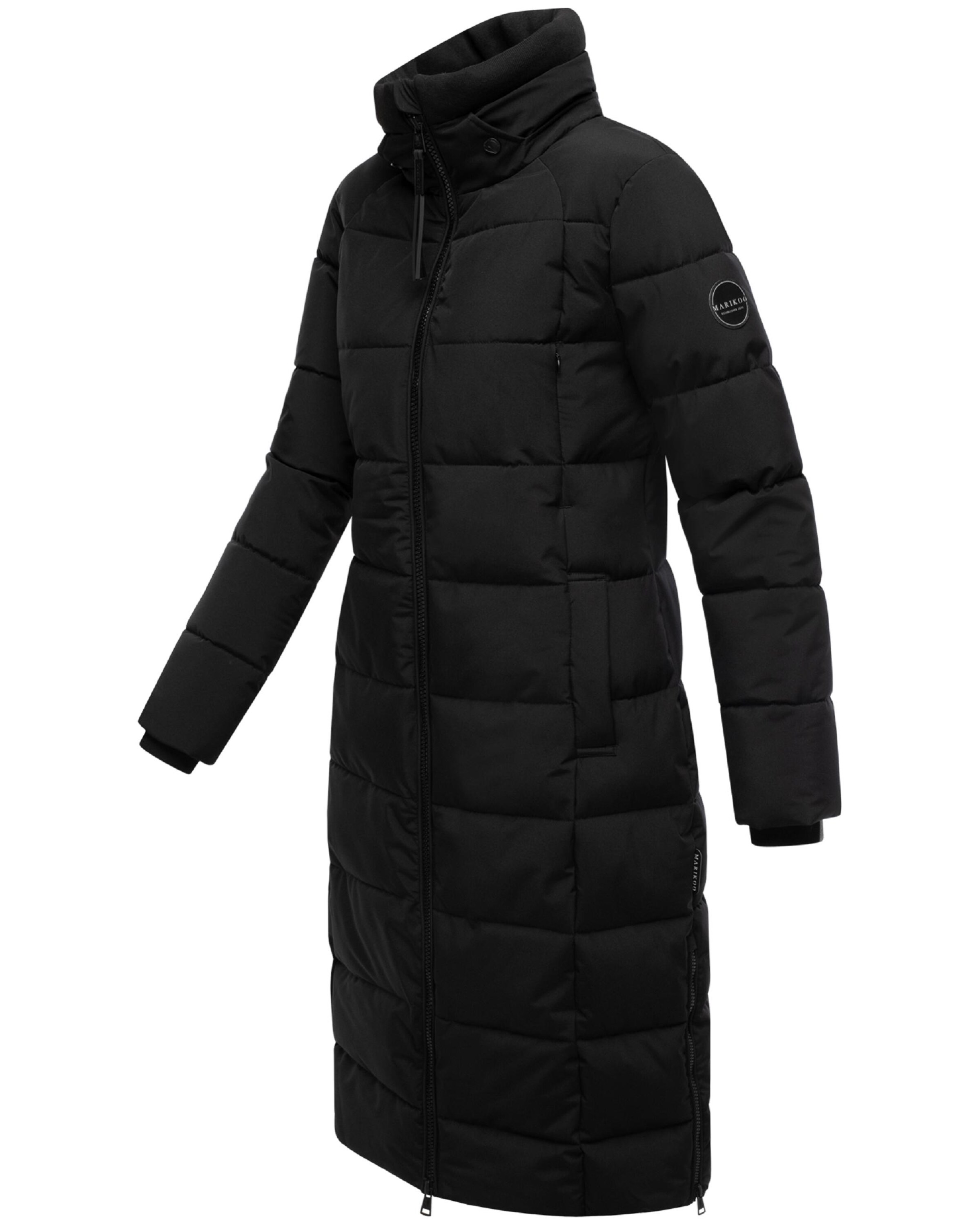 MARIKOO Winter Coat 'Lanitaa XVI' in Black