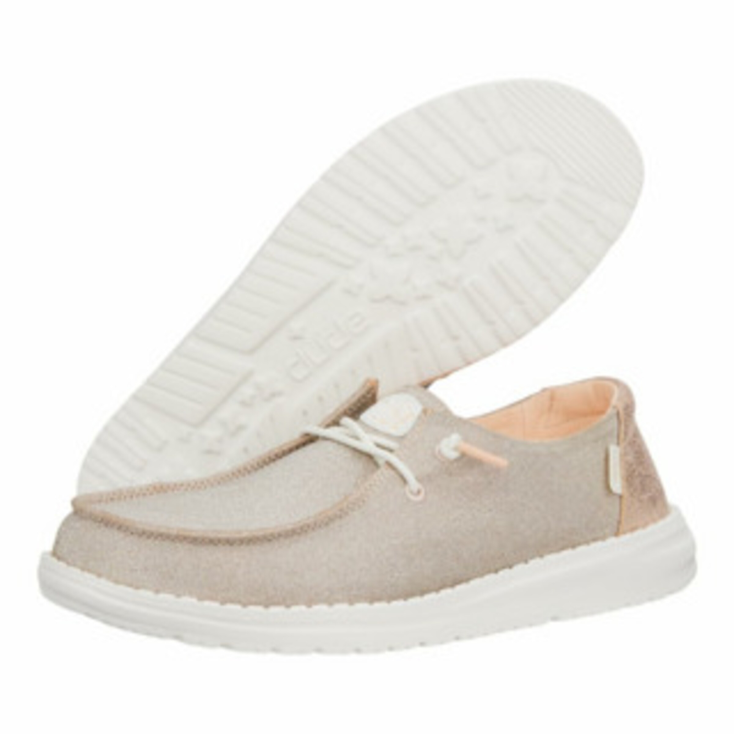 HEY DUDE Mokassin in Gold