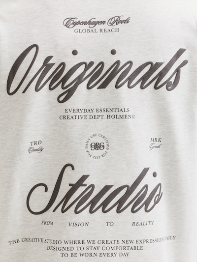 Felpa 'JORNORREBRO' in S JACK & JONES di colore nero / bianco sfumato, Visualizzazione prodotti