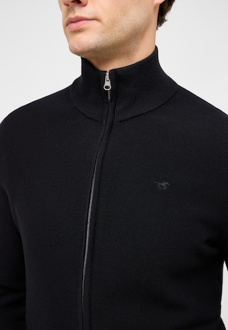 MUSTANG Strickjacke 'Escondido' in Schwarz