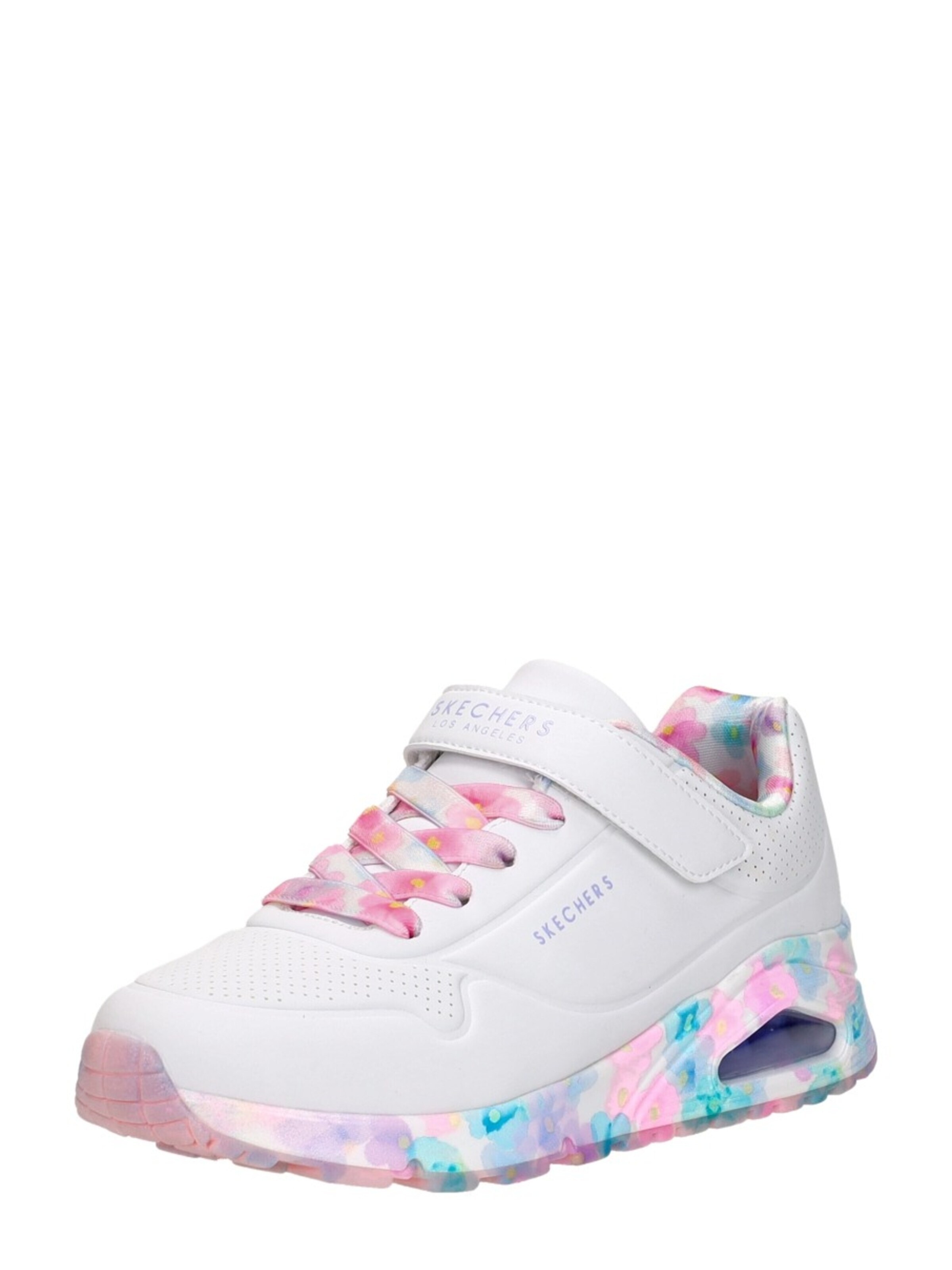 SKECHERS Sneakers 'Uno Gen1 - Fresh Blooms' in Wit