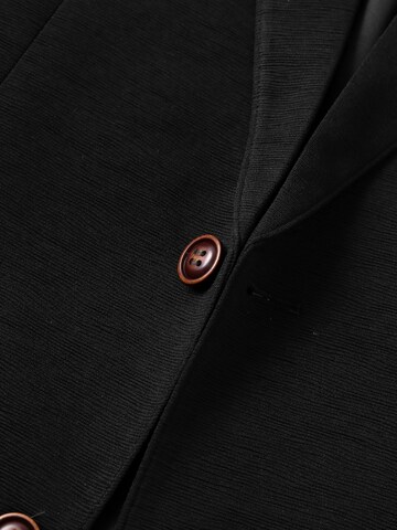 ALLTHEMEN Regular fit Suit Jacket 'Welle' in Black