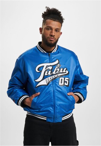 FUBU Tussenjas in Blauw: voorkant