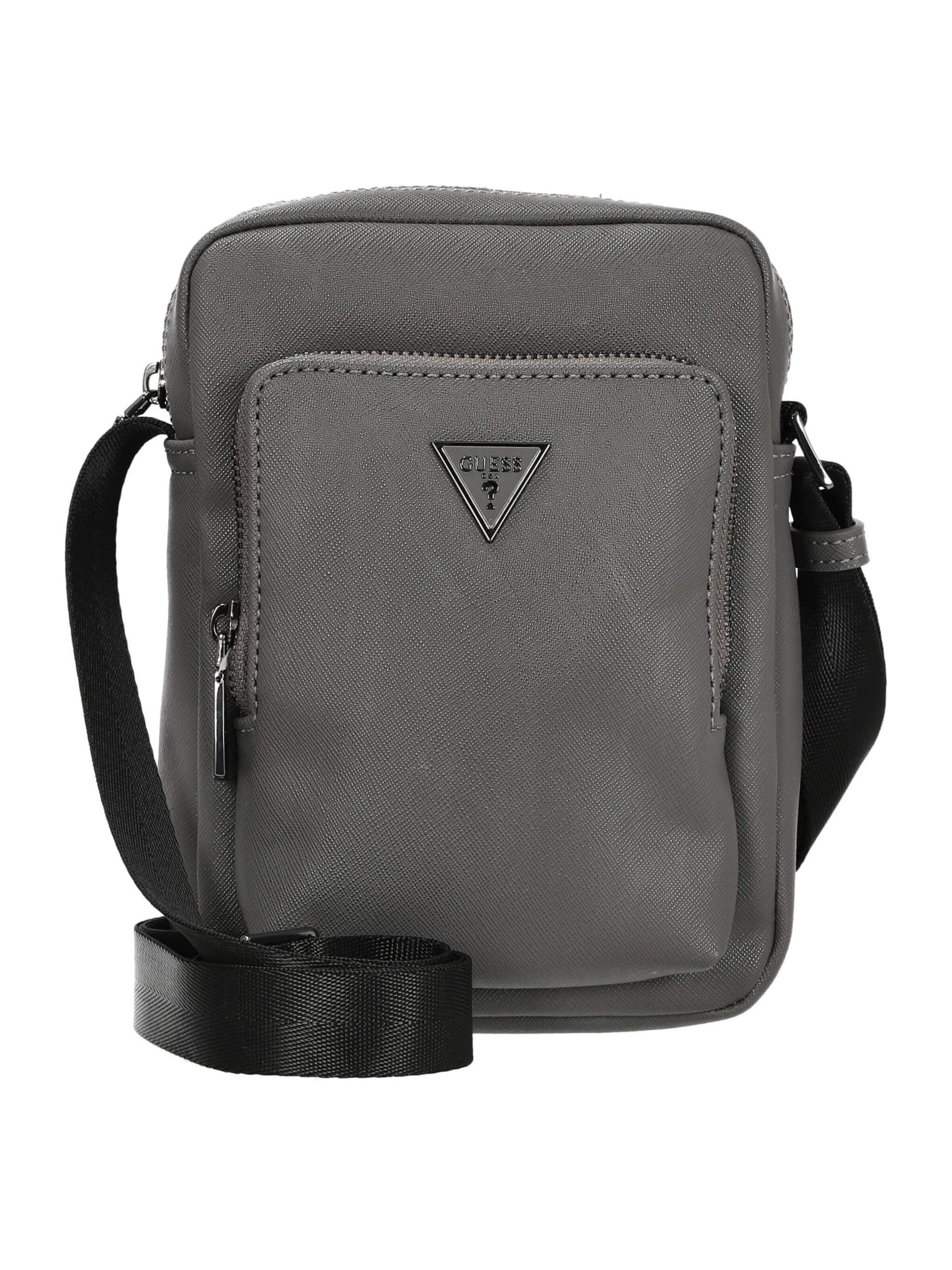 GUESS Originals Umhängetasche 'Milano'‌‌‌‌ in Grau: Vorderseite