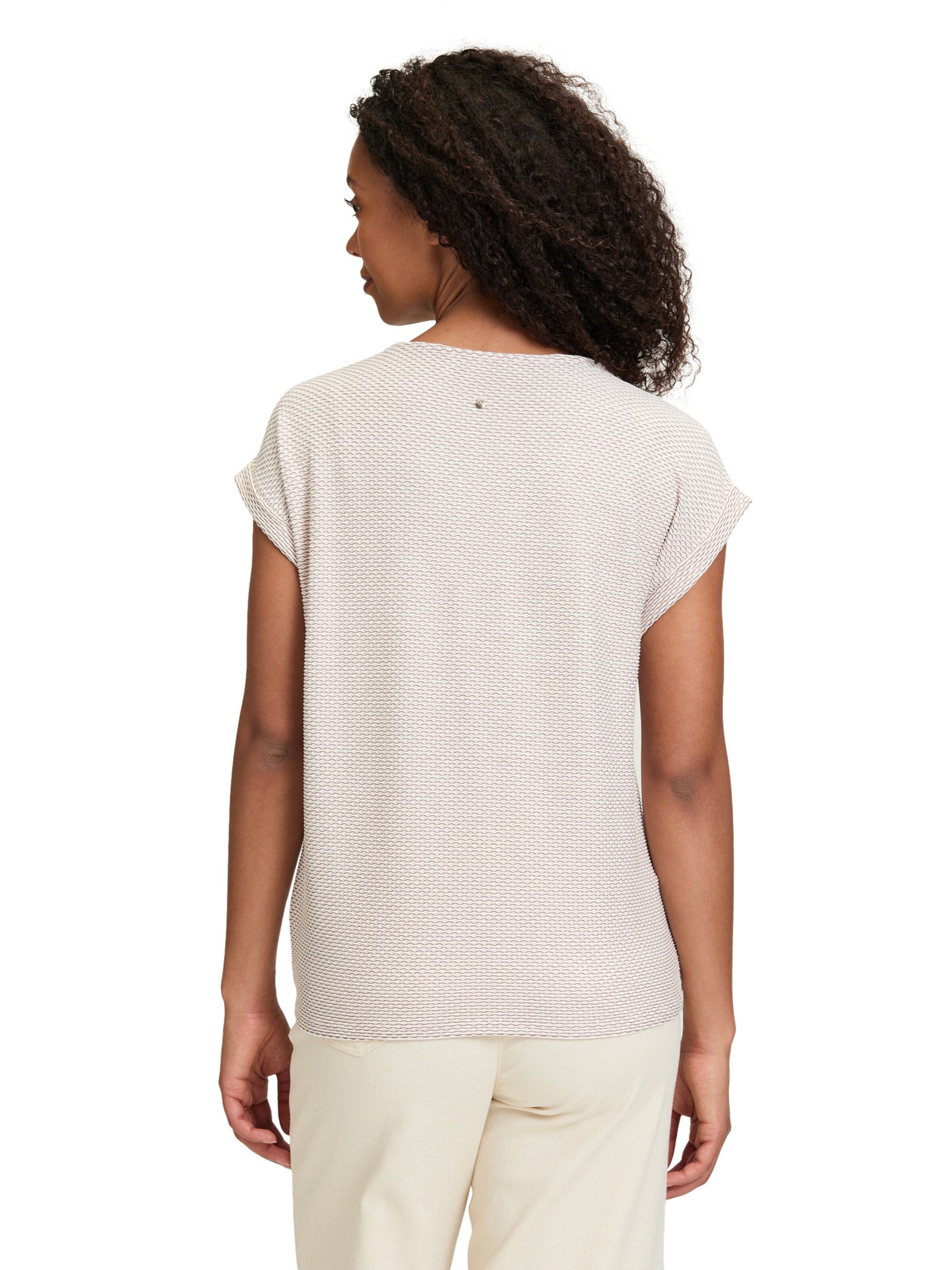 T-shirt Betty & Co en beige