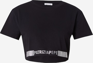 PATRIZIA PEPE - Camiseta en negro: frente