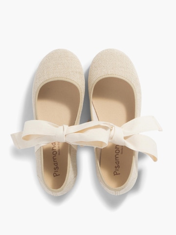 Pisamonas Ballet Flats in Beige