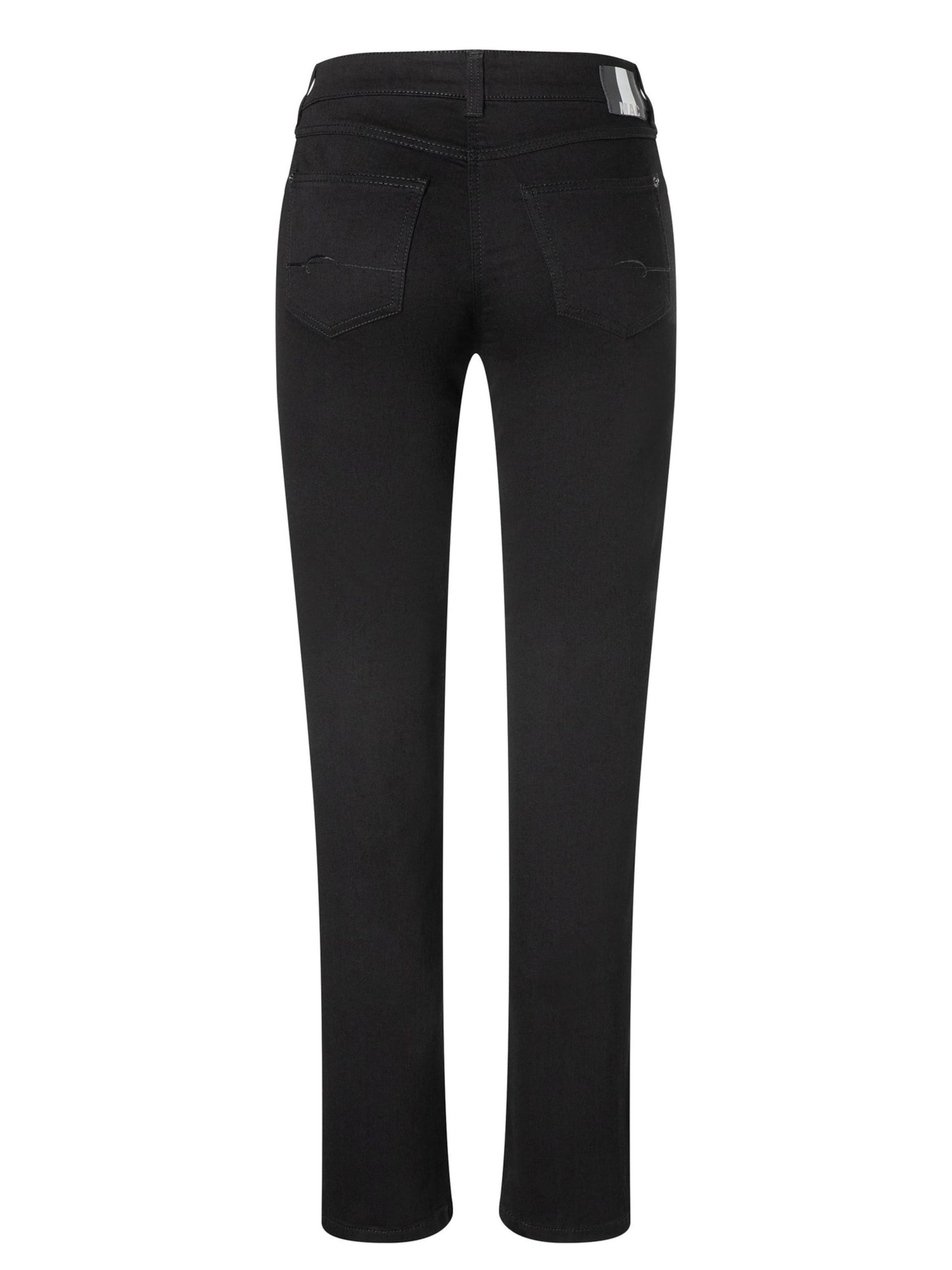 MAC Regular Jeans 'Angela'‌‌ in Schwarz