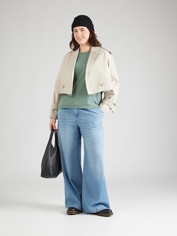 ONLY Carmakoma Svetr 'CARLOYAL' – zelená