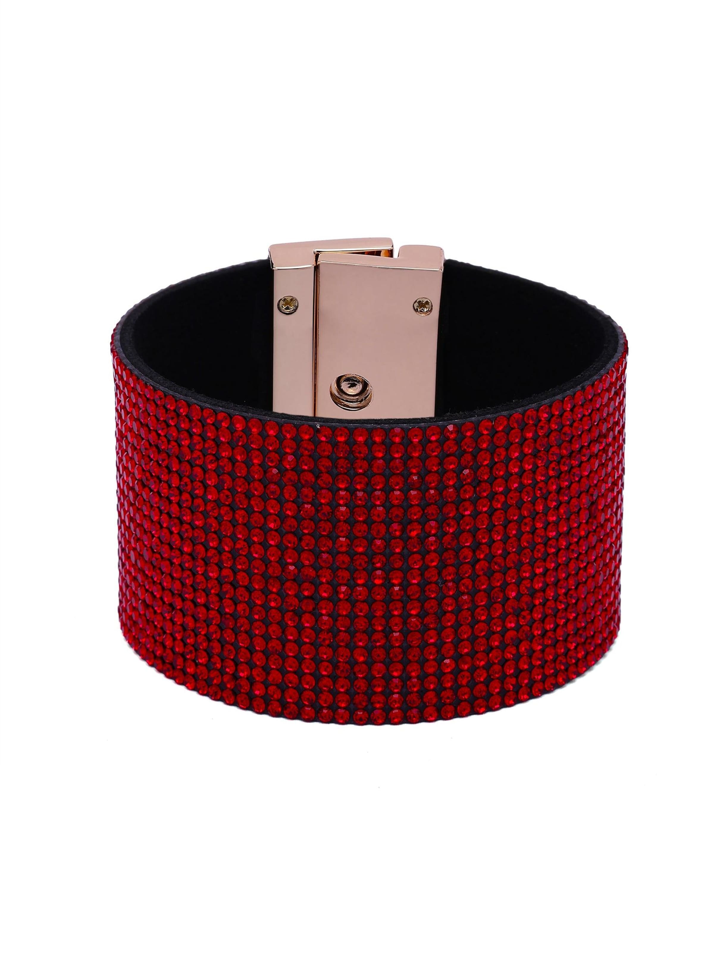 Braccialetto 'Diva' di AVANT-GARDE PARIS in rosso