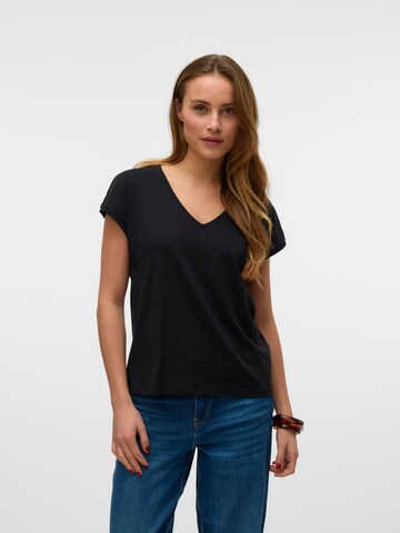 VERO MODA - Camiseta 'VMLuna' en negro: frente