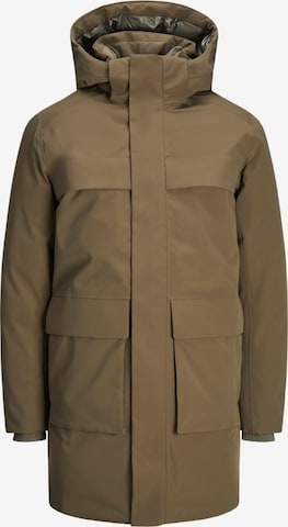 Giacca funzionale 'JPRBLAwave' di JACK & JONES in marrone: frontale