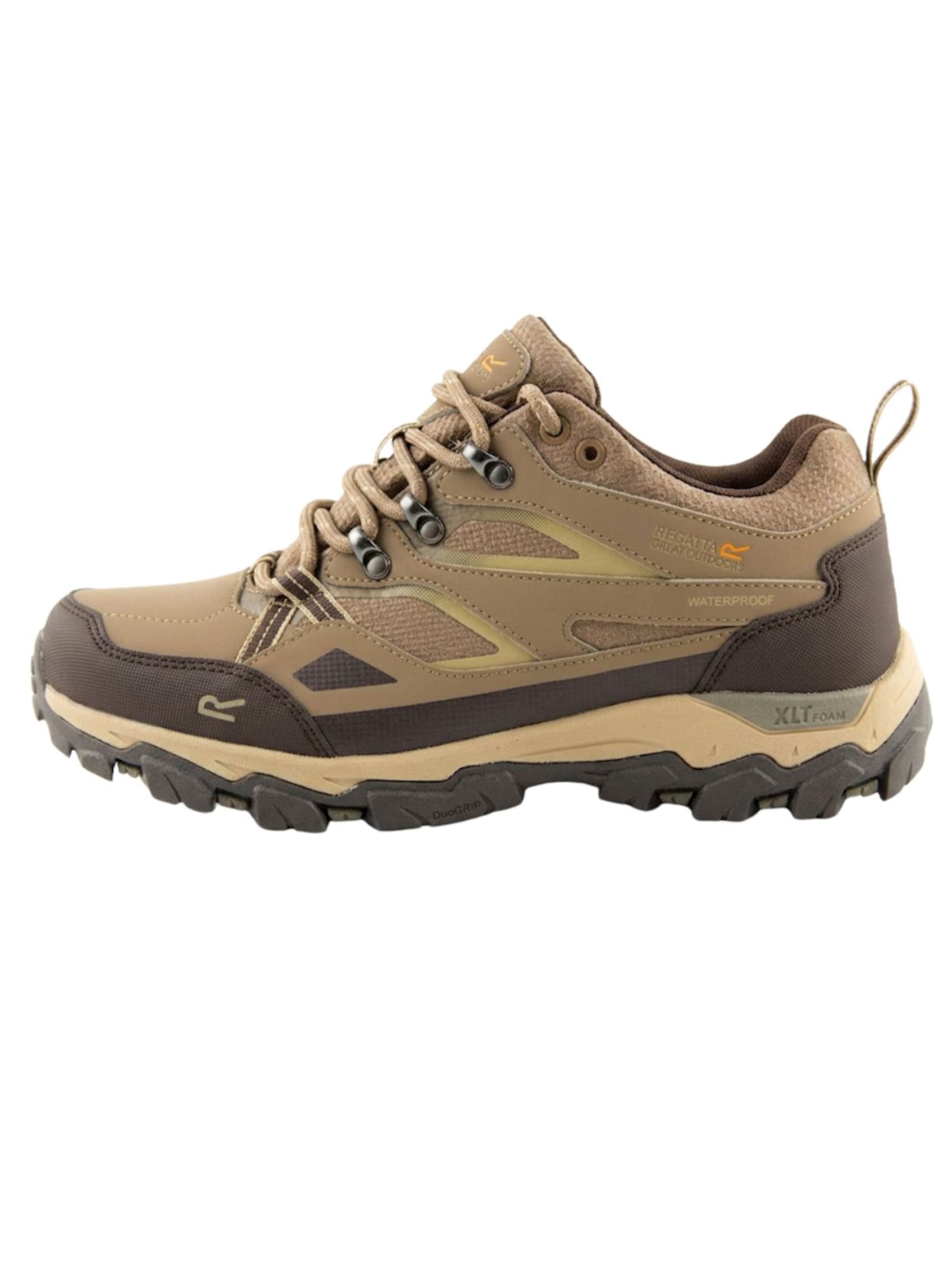 REGATTA Boots 'Buty damskie Regatta Holcombe 3 Low trekkingowe wodoodporne niskie brązowe'‌‌‌ in Beige: Vorderseite