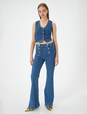 Koton Flared Jeans in Blauw
