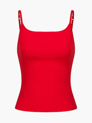 cfab (formerly creamy fabrics) Top 'Cami' in Red: front