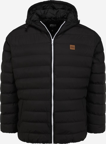 Urban Classics Winter jacket 'BASIC BUBBLE' in Black: front