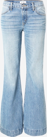 RE/DONE Flared Jeans '70S' in Blauw: voorkant