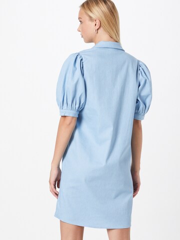 Rochie tip bluză 'DENNI' de la VILA pe albastru