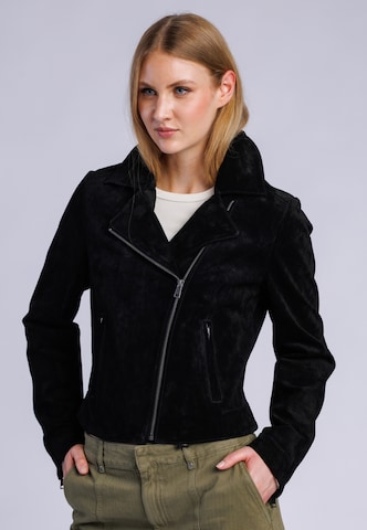 FREAKY NATION Prehodna jakna ' Lederjacke ' | črna barva