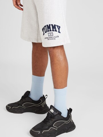 Tommy Jeans Loosefit Broek 'Athletic' in Grijs