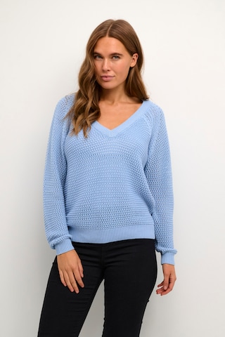 Kaffe Sweater 'Jolan' in Blue: front