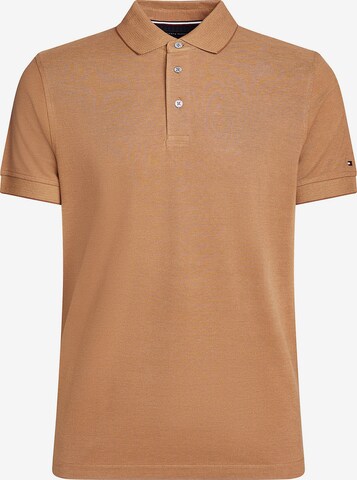 T-Shirt TOMMY HILFIGER en marron : devant