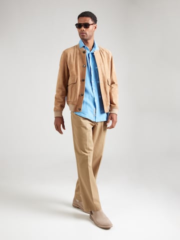 La Martina Regular fit Button Up Shirt in Blue