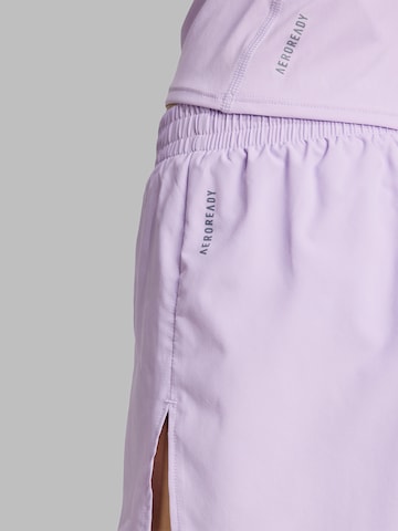 ADIDAS PERFORMANCE regular Sportsbukser 'ADIZERO' i lilla