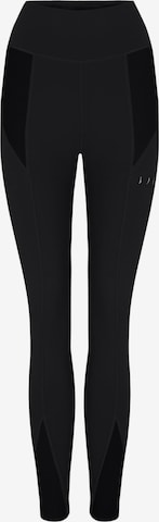 Skinny Leggings 'Reka' Born en noir : devant