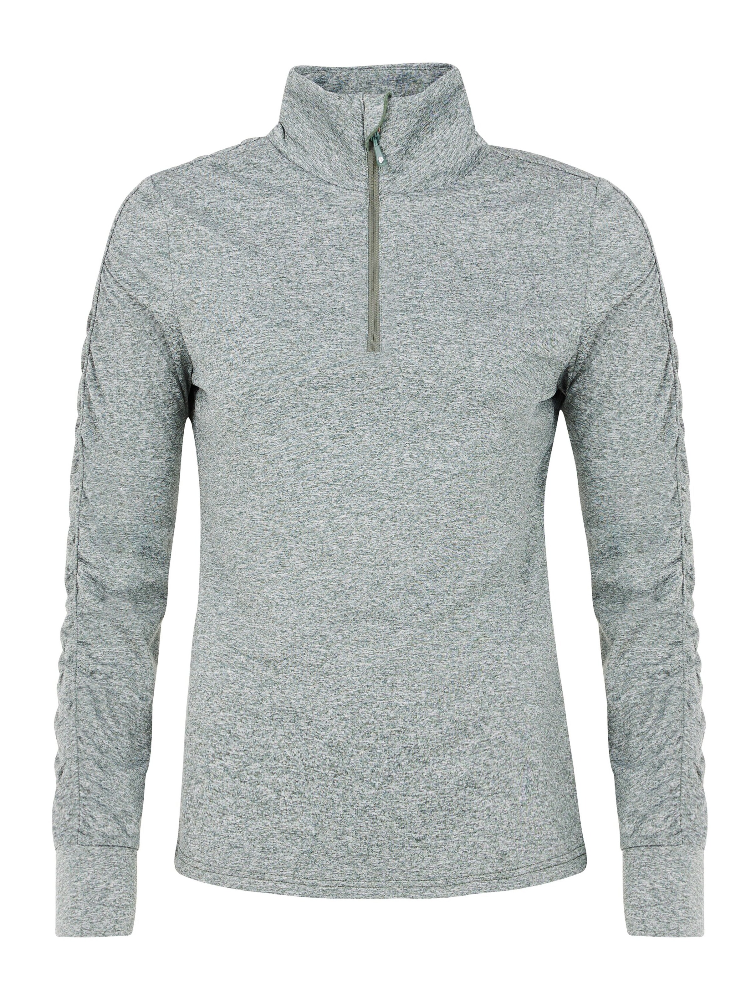 PROTEST Athletic Sweatshirt 'PRTHEY' in Green: front