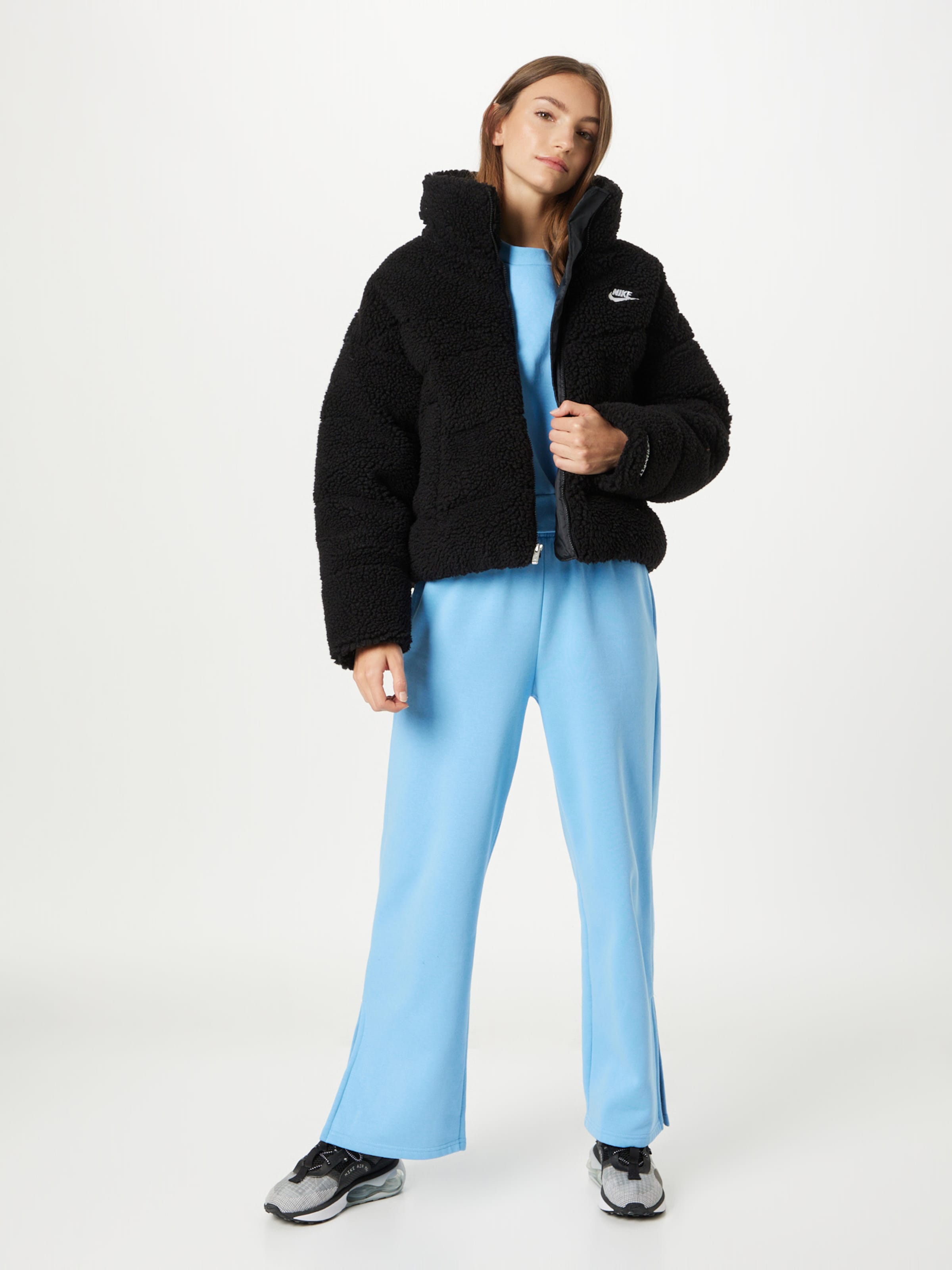 Nike Sportswear Winterjas in Zwart ABOUT YOU
