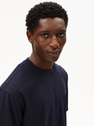 ARMEDANGELS T-Shirt 'MAARKOS' in Blau: Vorderseite