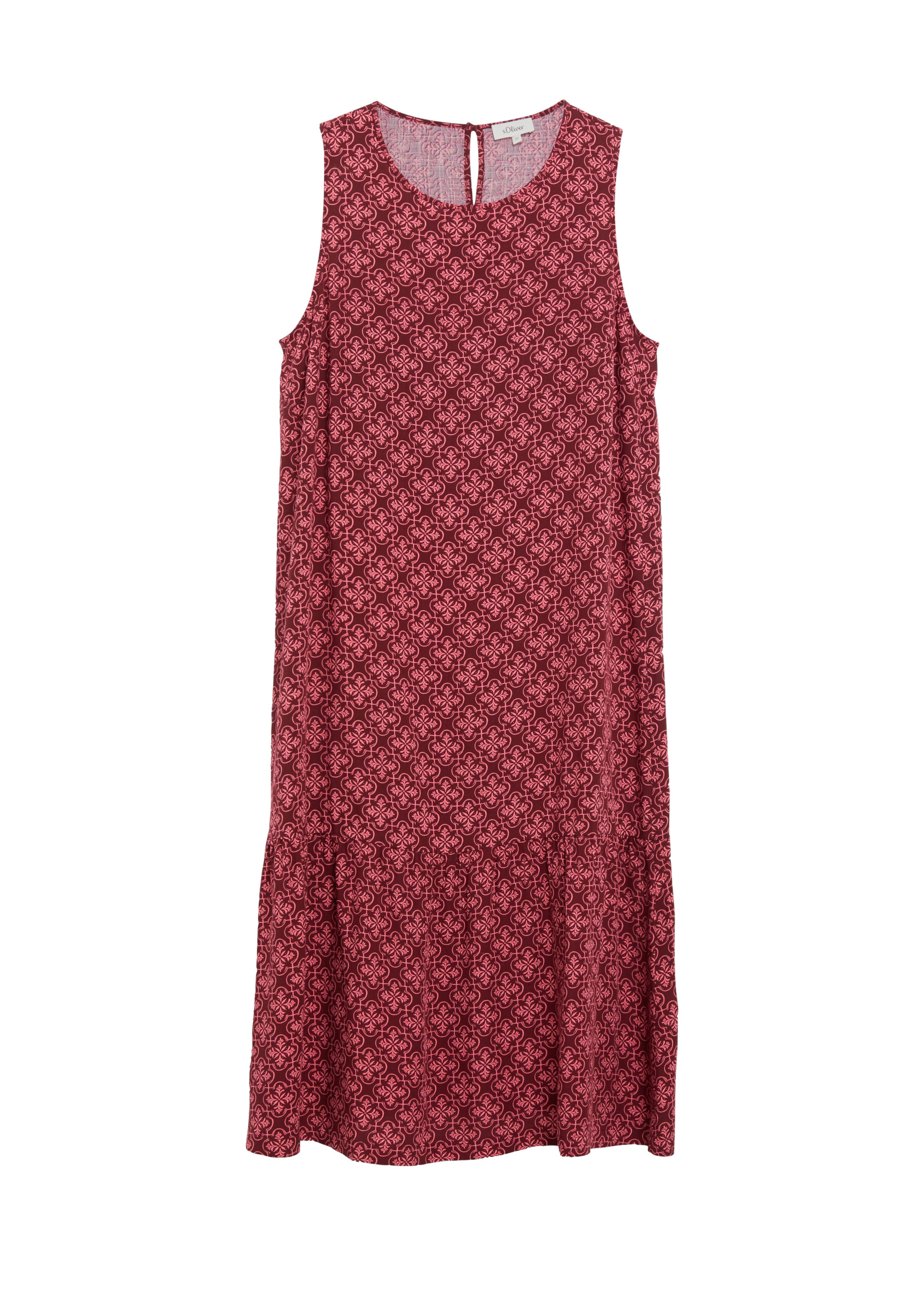 s.Oliver Kleid in Rot: Vorderseite