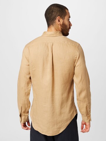 Polo Ralph Lauren Regular fit Overhemd in Beige