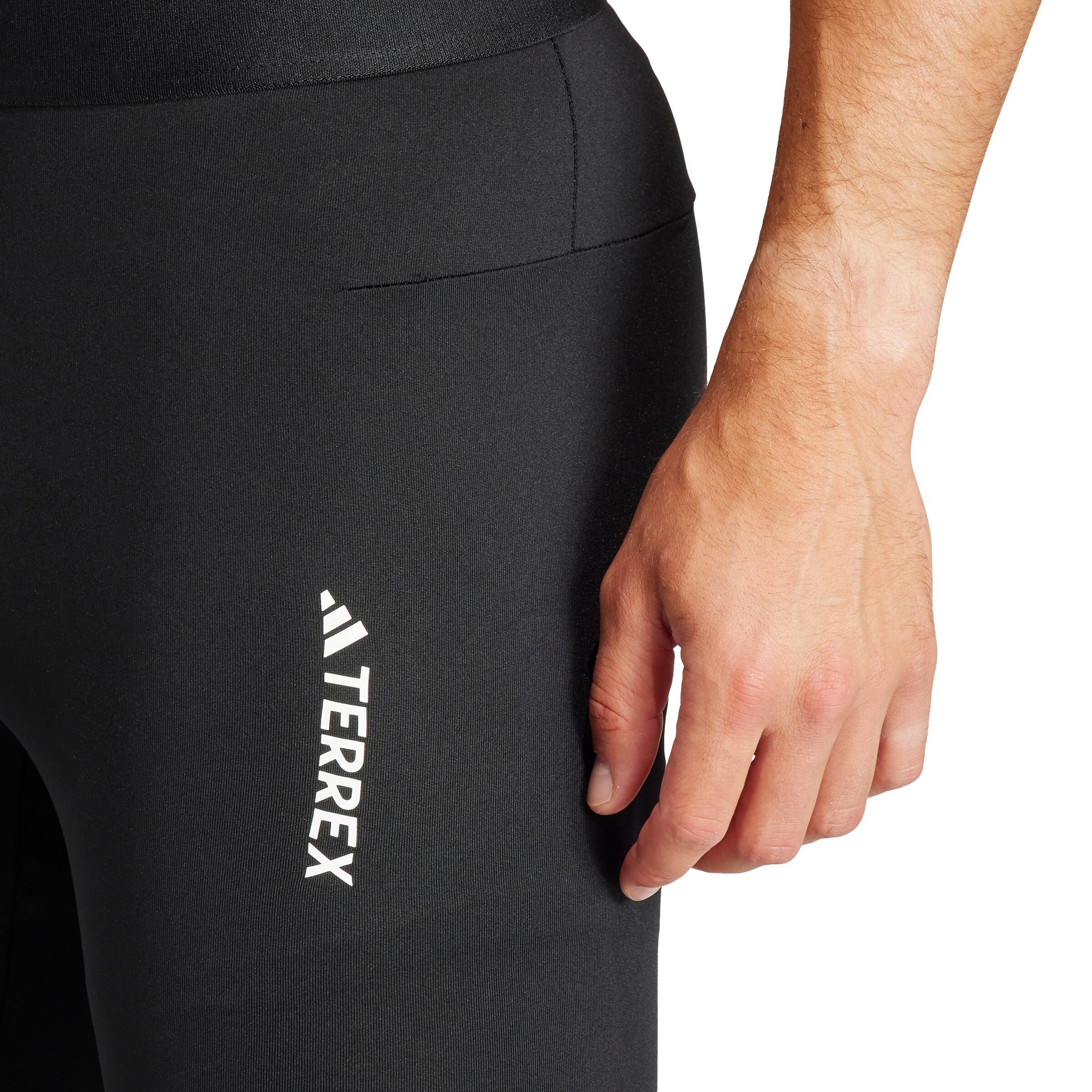 ADIDAS TERREX Skinny Sportbroek 'Xperior' in Zwart