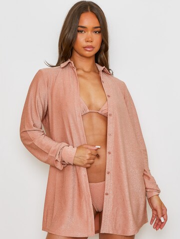 Moda Minx Bluse 'Lumiere' in Orange: Vorderseite
