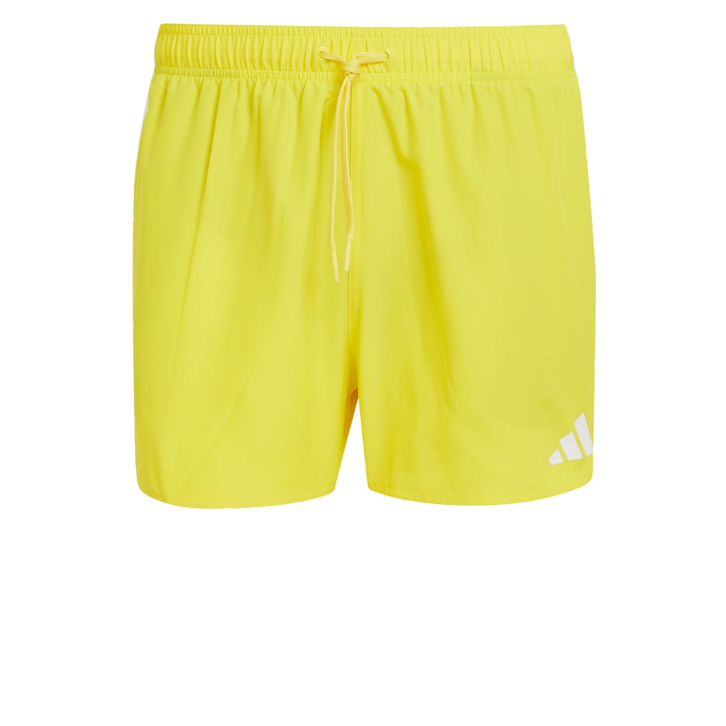 ADIDAS SPORTSWEAR Sports swimming trunks '3-Stripes Swim Shorts' in Yellow: front