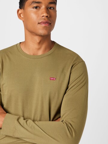 LEVI'S ® Shirt 'LS Original HM Tee' in Groen