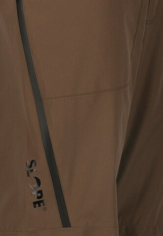 SLOPE Loose fit Workout Pants 'Zuki' in Brown