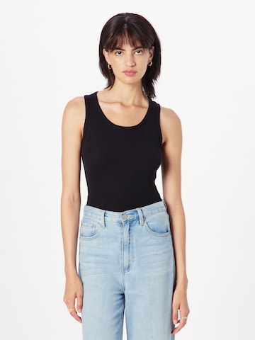 Warehouse Top in Black: front