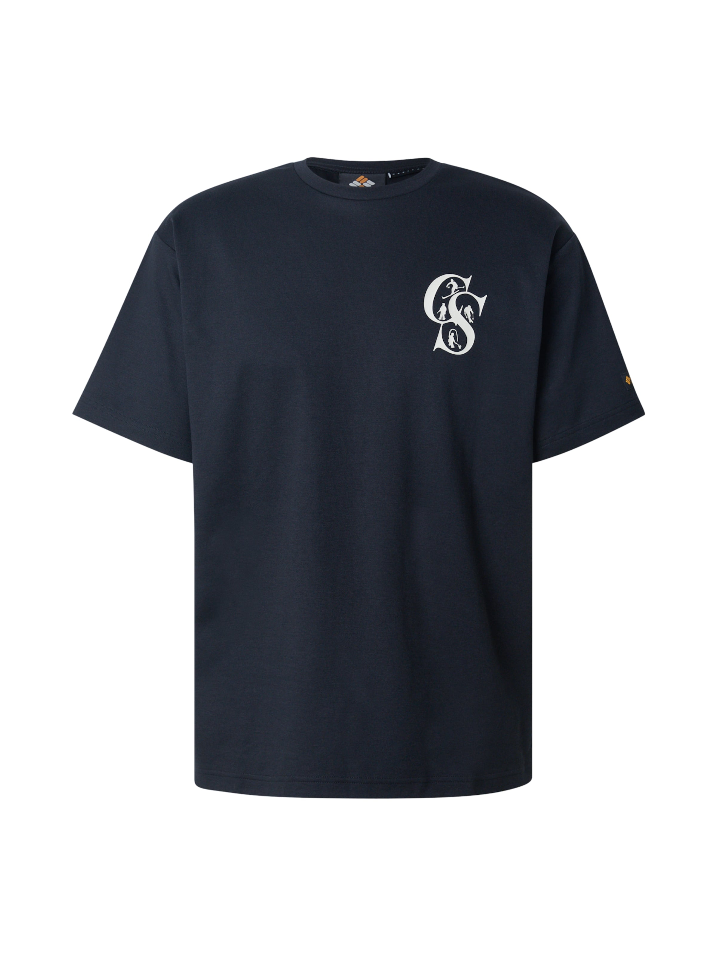 Maglia funzionale 'CSC™ Heritage' di COLUMBIA in nero: frontale