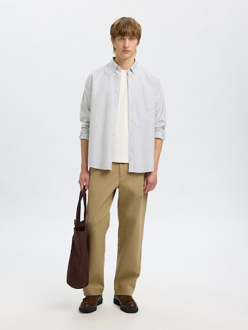 SELECTED Regular fit Overhemd 'SLHRICK' in Groen