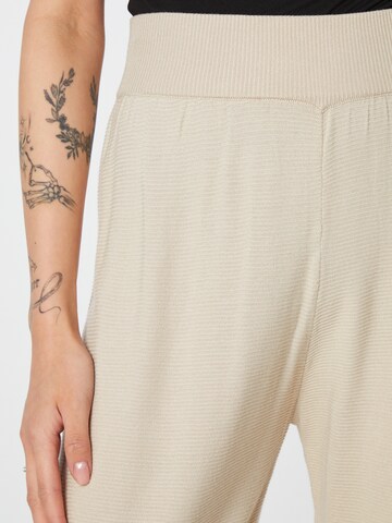 Loosefit Pantalon Karo Kauer en beige