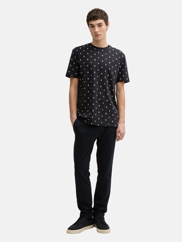 TOM TAILOR DENIM Shirt in Zwart