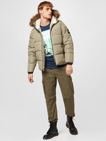 Tapered Pantaloni cu buzunare 'Kaiden' de la Redefined Rebel pe verde