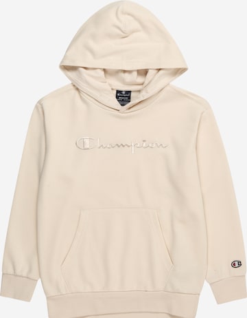 Champion Authentic Athletic Apparel Sweatshirt in Beige: voorkant