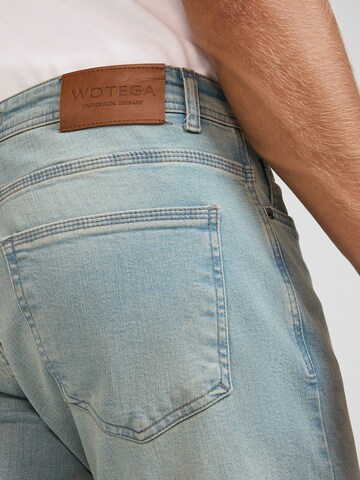 WOTEGA Slimfit Jeans 'Alistar' in Blau