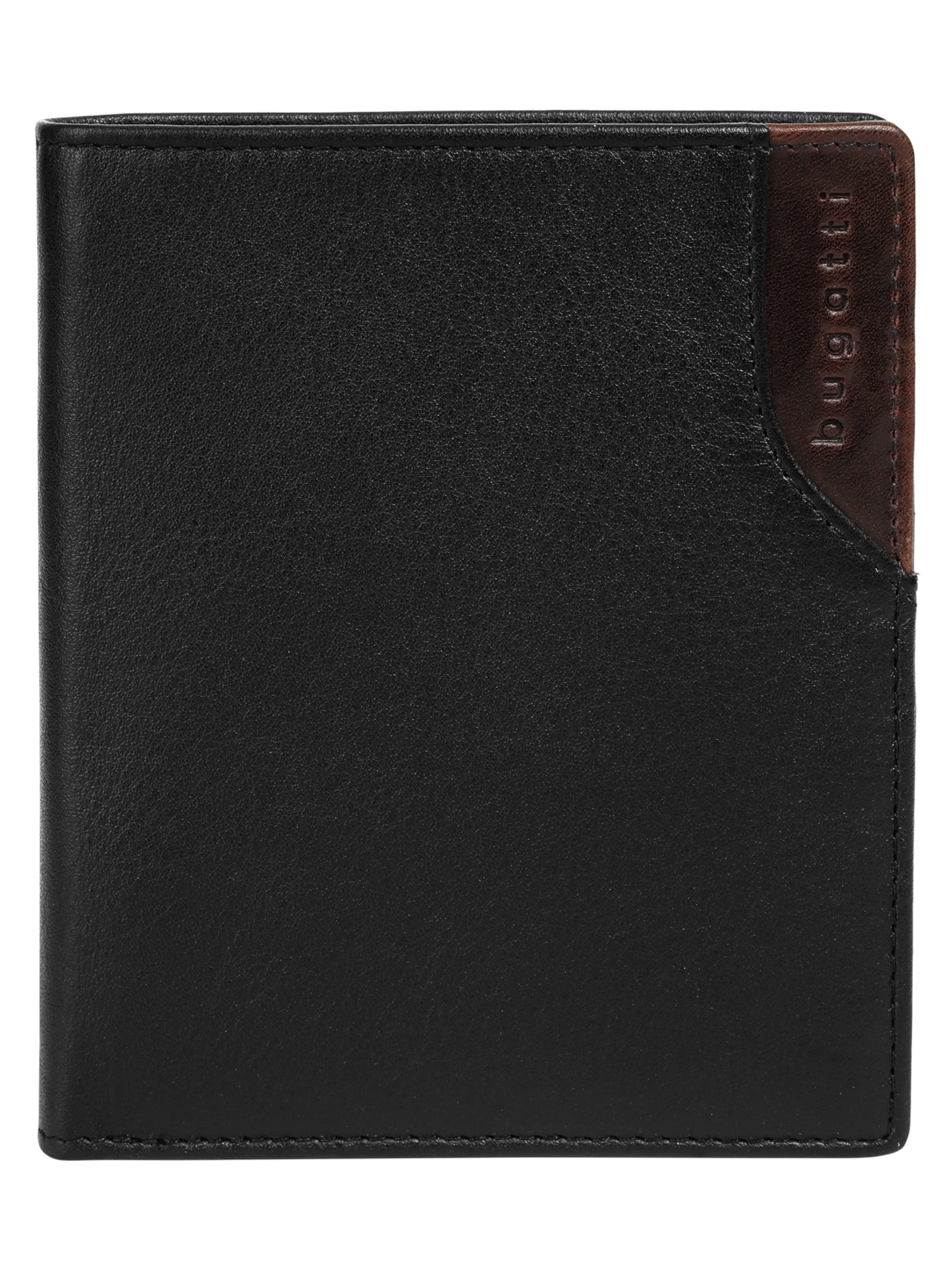 Porte-monnaies 'BUGATTI Geldbörse' bugatti en noir : devant