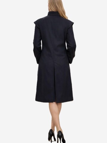 Manteau mi-saison 'Black Asymmetrical Trench Coat' BIBI SAKALIEVA en noir
